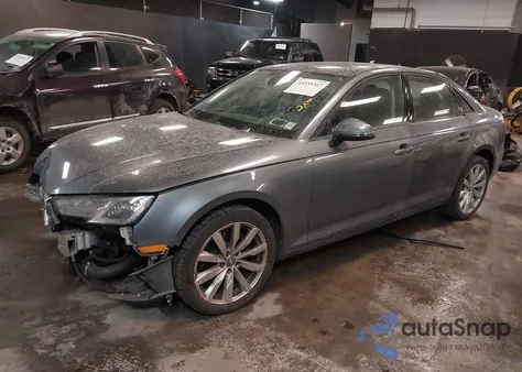 2017 Audi A4 2.0T Ultra Premium from USA, damaged, VIN WAUGMAF46HN048925